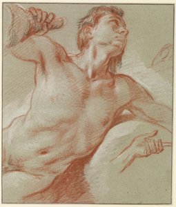 Előzetes tanulmány egy Tritonról alkotó: François Boucher