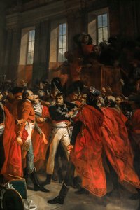 Bonaparte tábornok az ötszázak tanácsán Saint-Cloudban alkotó: Francois Bouchot