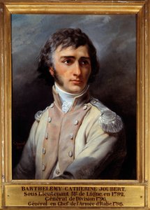 Barthelemy Joubert (1769 - 1799) portréja alhadnagyi egyenruhában