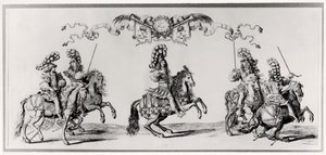 XIV. Lajos körhinta (1639-1715) 1662 körül alkotó: Francois Chauveau