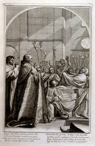 Francois Chauveau metsze 1680 „Szent Bruno élete”, a Chartreux-i rend alapítója alkotó: Francois Chauveau