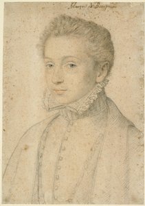 Henri de Bourbon, Beaupréau márkijának portréja alkotó: François Clouet