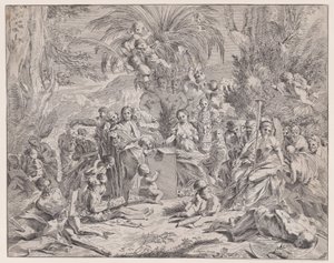A festészet allegóriája, XVII.