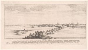 Kilátás Nantes-ra Nannetum (cím a tárgyon) Folyói tájak Franciaországban (sorozat címe)