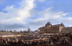 Zászlók kiosztása a nemzetőrségnek, 1830. augusztus 29