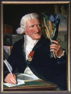 Parmentier kezében a de és a burgonyavirág alkotó: Francois Dumont