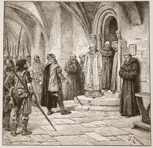 Swein váltságdíjat követel, illusztráció a 