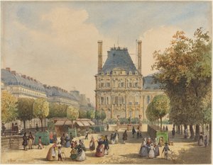 Rue de Rivoli és Pavillon Marsan