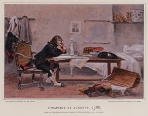 Napóleon Auxonne-ban alkotó: Francois Flameng