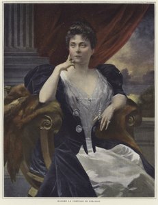 Madame la Cometesse portréja, Kersaint