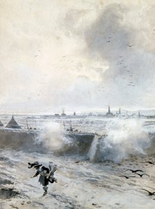 „Arras ostroma, XIII. Lajos alatt”, harmincéves háború, 1640, 19. vége, 20. század eleje alkotó: Francois Flameng