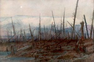 A Craonne-i szikla, 1917, 1926. alkotó: Francois Flameng