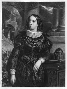 Lelia, George Sand (1804-76) "Lelia" című illusztrációja, John Henry Robinson (1796-1871) metszetében