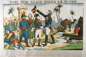 Napóleon és Kleber tábornok az egyiptomi expedíción, 1798, 1835