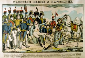 Napóleon megsérült Ratisbonban, 1809. április, 1835