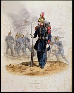 Párizsi tűzoltók (Sapeurs-Pompiers) 1860