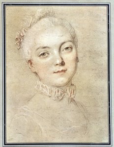 Jeanne Becu, Barry grófnő (vagy Madame) portréja (1743-1793) - François Drouais rajza alkotó: Francois Hubert Drouais