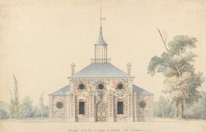 Magaslat a tervezett malomhoz Méréville-ben, n.d.