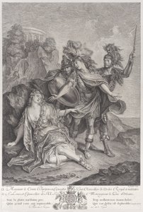 Rinaldo elhagyja Armidát, 1720-62.