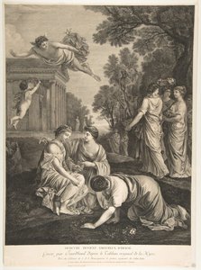 Mercury és Herse.n.d. alkotó: Francois Jourd