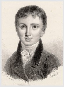 Liszt Ferenc 11 évesen, c. 1822. alkotó: Francois Le Villain