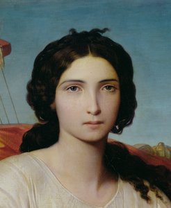 Eszter, mint odaliszk, részlet, 1844