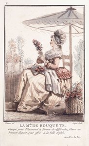 A csokrok úr, 1786 alkotó: Francois Louis Joseph Watteau