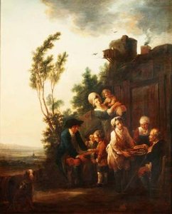 A házaló alkotó: Francois Louis Joseph Watteau
