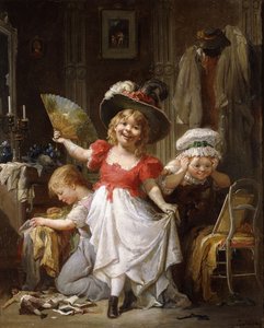 Öltözködés, alkotó: Francois Louis Lanfant de Metz