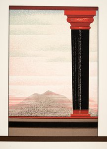 Illusztráció: Prometheus, Aiszkhülosz láncolta, kocsma. 1941 (sablonnyomat) alkotó: Francois Louis Schmied