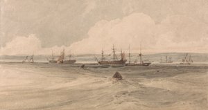 Sheerness kilátása alkotó: Francois Louis Thomas Francia