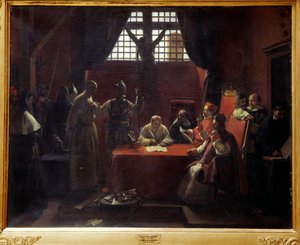 Savonarola (1452-1498) kihallgatása Jerome Savonarola (vagy Girolamo Savonarola) (1452-1498) Olasz szerzetes és predikátor VI. Sándor pápa és Firenze város hatóságai eretnekség miatt ítélték el kiközösítése és kivégzése előtt. Painti