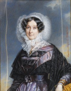 Adelaide dOrléans portréja 1777-1847 alkotó: Francois Meuret