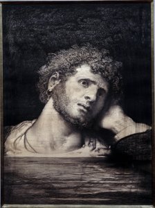 Victor Hugo (1802-1885) „A tenger munkásai” című regényét illusztráló tábla: Francois Nicolas Chifflart (1825-1901) rajza 1882 Párizs, Maison Victor Hugo