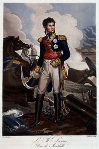 Lannes marsall, Montebello hercegének portréja után. Gérard – „Történelmi összefoglaló az 1809-es Franciaország és Ausztria háborújáról”