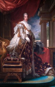 X. Károly (olaj, vászon) alkotó: Baron François Pascal Simon Gérard