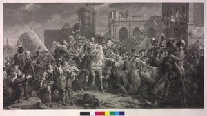 IV. Henrik francia király Párizsban 22-én. március 1594.