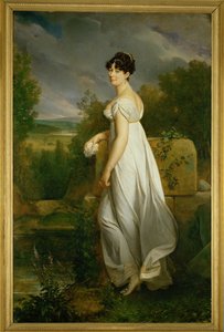 Visconti asszony, a Cisz-alpesi Köztársaság volt franciaországi nagykövetének felesége ... alkotó: Francois Pascal Simon Baron Gerard