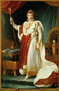 I. Napóleon koronázási jelmezben ... alkotó: Francois Pascal Simon Baron Gerard