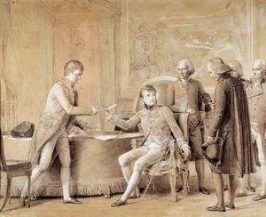 Az első konzul július 15-én aláírta a konkordátumot Franciaország és a Saint Siege között alkotó: Baron François Pascal Simon Gérard