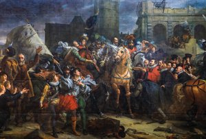The arrival of Heny IV in Paris