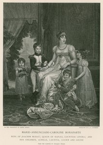 Marie-Annunciade-Caroline Bonaparte alkotó: Francois Pascal Simon Gerard