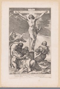 Christ aan het kruis És sok nő volt ott (...) (cím a tárgyon)