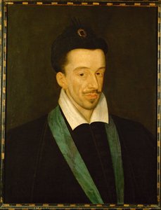 III. Henrik, Franciaország királya, a Szent Esprit-rend kék szalagjával ...
