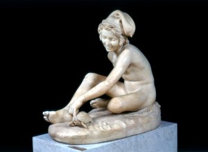Teknősbékával játszó nápolyi halász, 1833