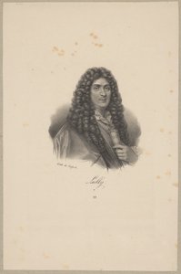 Jean-Baptiste Lully (1632 Firenze - 1687 Párizs) - olasz származású francia zeneszerző alkotó: Francois Seraphin Delpech
