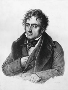 Francois-Rene, de Chateaubriand vicomte (1768-1848), francia író, politikus, diplomata és történész portréja