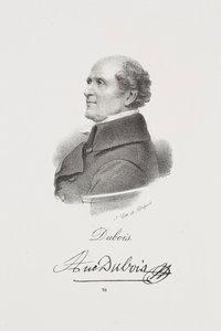 Antoine Dubois sebész portréja alkotó: Francois Seraphin Delpech