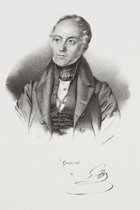 François Pierre Guillaume Guizot politikus portréja alkotó: Francois Seraphin Delpech