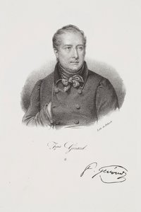François Gérard festő portréja alkotó: Francois Seraphin Delpech